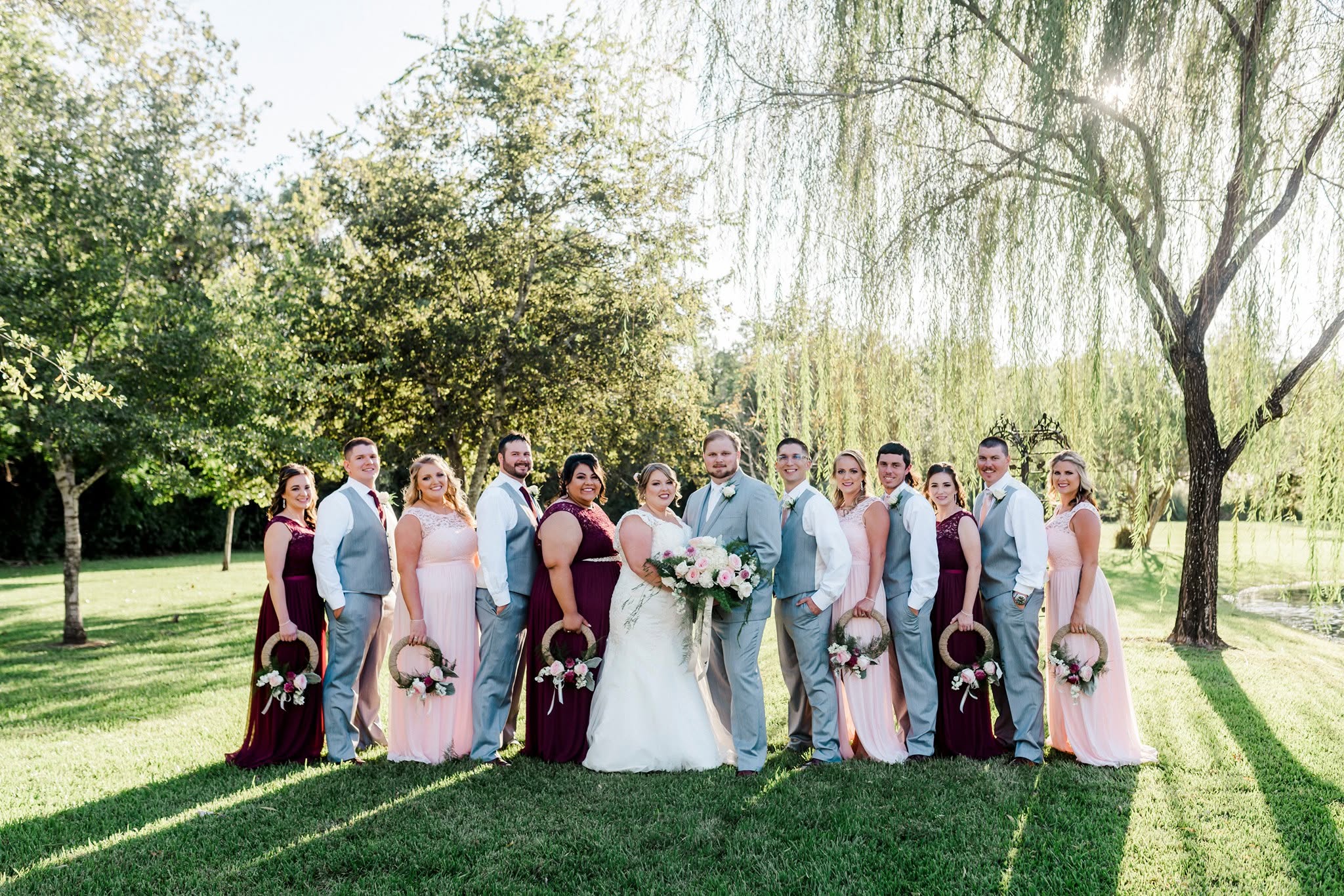 Wedding Party Celebration at Kemah Gardens